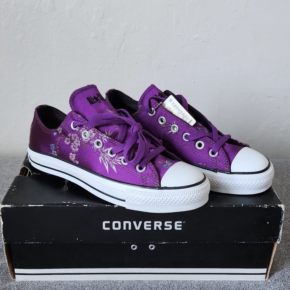 Satin Cherry Blossom Chuck Taylor All Stars